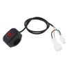 EMSea Headlight Power Self-Locking Switch Replacement Compatible with Surron Light Bee Electric Motorcycle Head Light Switch IP65 Red