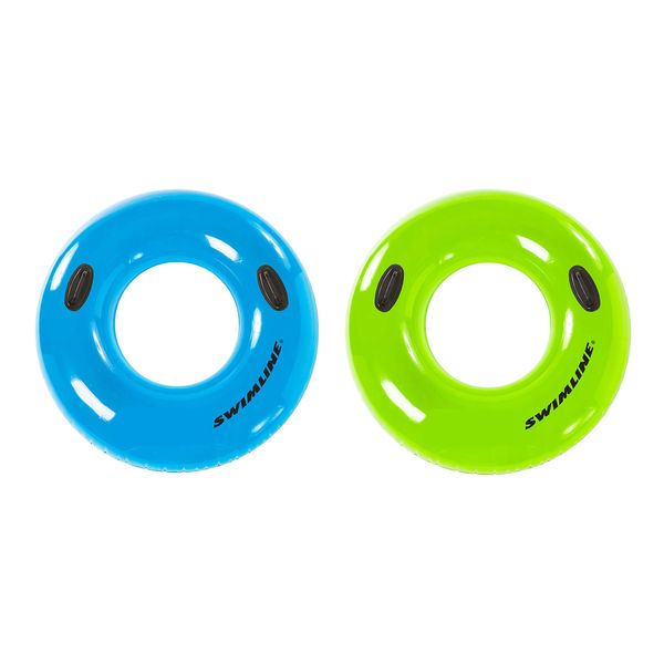 Swimline 42'' Waterpark-Style Handle Ring Tube