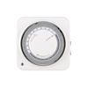 BN-LINK 24 Hour Switch Type Programming Outlet Timer, 15 Minute Units, Up to 48 Programs, Repeat Function, Convenient, Safe, Suitable for Electric Bot and Fan, AC100V, 15A, 1500W, 1 Pack