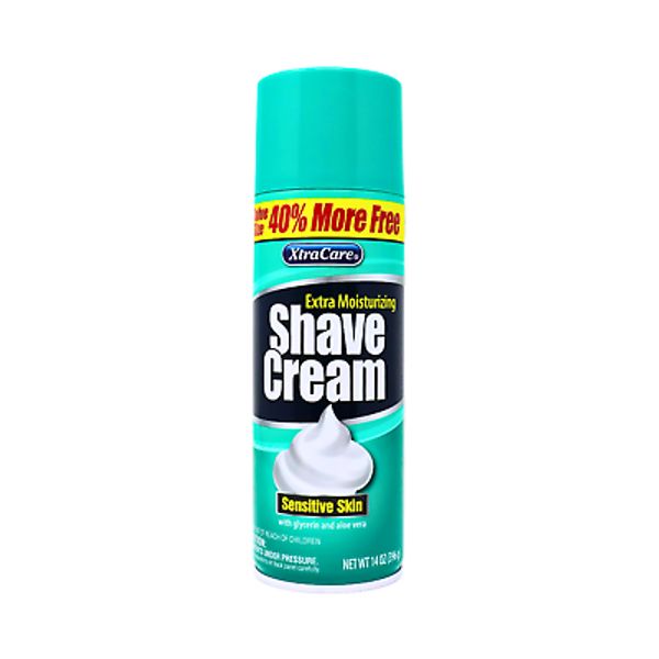 XTRACARE SHAVE CREAM SENSITIVE SKIN 14oz/396g