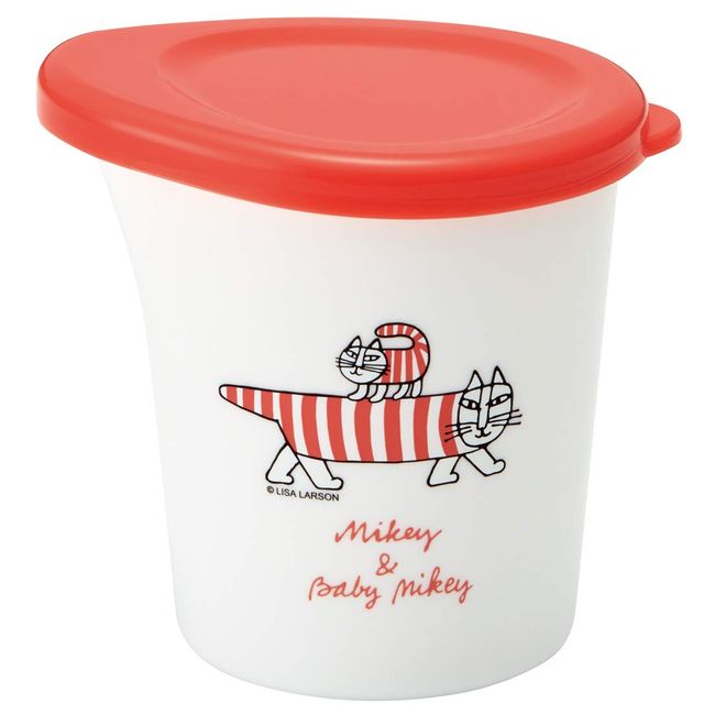 Skater KDR1 Children's Cup, Feeding Drink Cup, Lisa Larson, Mikey & Baby Mikey, 6.7 fl oz (190 ml), Made in Japan