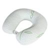 Bamboo Memory Foam Travel Neck Pillow