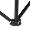 28" Portable Folding Picnic Table Canvas Beach Table for Outdoor Camping Black