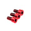 FU-TONE Titanium Nut Clamping Screw Set (3) - RED