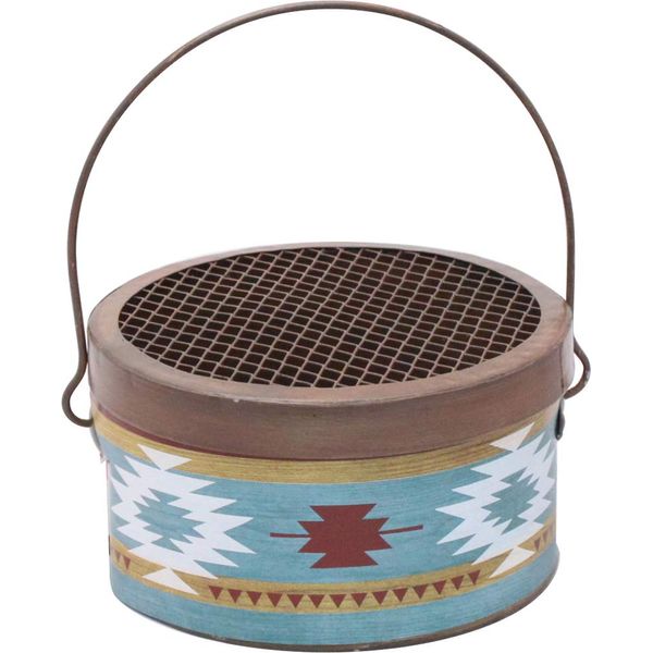 Keystone SE044624 Iron Mosquito Repellent Tribal B Size: Approx. W 6.5 x D 5.7 x H 3.0 inches (16.5 x 14.5 x 7.7