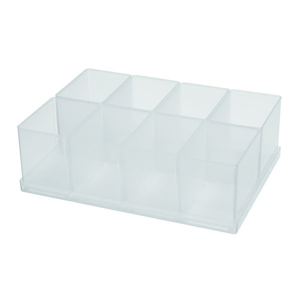 raaco Einsatzset Typ 80 BA: 8xBA8-1, transparent, 136501