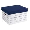 Plus Storage Box DN – 245, Navy, 10 Pack