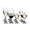 Riedel Ouverture 12 Piece White Wine Magnum Champagne Glass Set