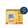 Wet Ones Wipes, Hands & Face, Antibacterial, Citrus Scent, Singles, 24 ct.
