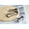 Fox Run Dog Bone Cookie Cutter Set, Stainless Steel, 3-Piece