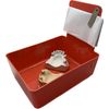 Dental Lab Pan Red 12/Box Quality Color Coded Organization