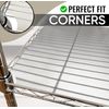 Shelf Liners For 24" X 48" shelf, Opaque Plastic, 4-PACK