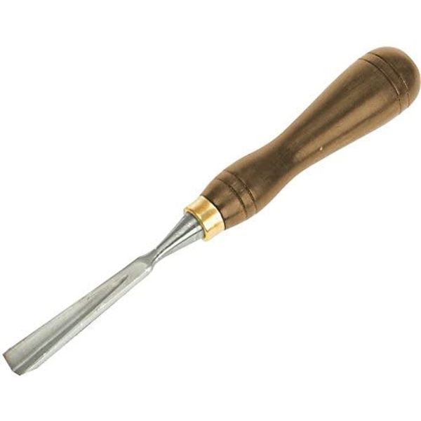 Faithfull V-Straight Parting Carving Chisel 9.5mm (3/8in)
