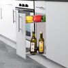 150mm Slide Pull Out Wire Basket Kitchen Larder Base Unit Cabinet Cupboard Drawer Storage