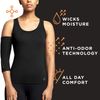 Tommie Copper Men's Unisex Performance Compression Elbow Sleeve, Black, M