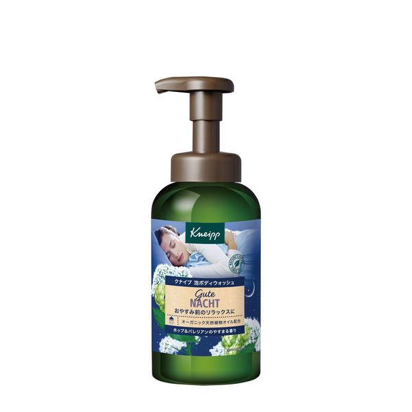 Kneipp Foam Body Wash Gutenacht Hop & Valerian Scent, 15.9 oz (450 g)