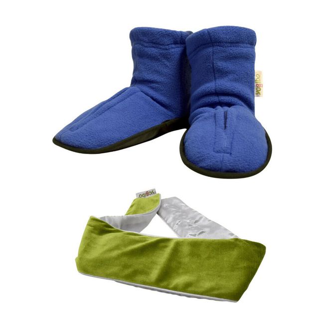 Yogibo Spa Style Aroma Slippers (S-M) with Head Wrap