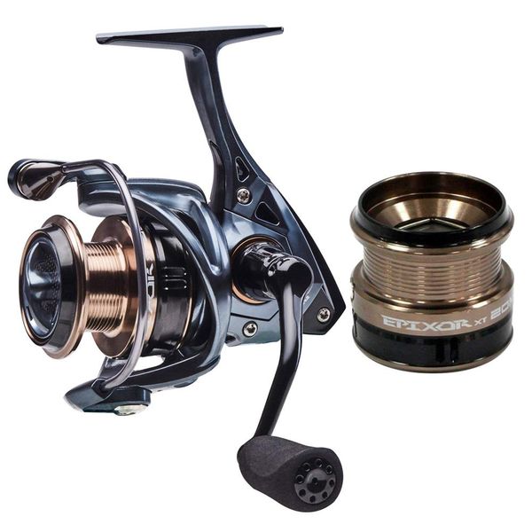 Zenith Okuma EPIXOR EPXT-20PLUS Universal Spinning Reel with Shallow Groove Aluminum Spool