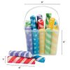 Fun Express Stripe & Polka Dot Sidewalk Chalk - 20 Pieces - Easter Basket Stuffer