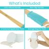 Vive Lotion Applicator for Your Back - Long Reach Handle with Sponge for Easy