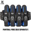 HK Army Magtek Paintball Harness Pod Pack 4+3 - Black/Grey