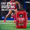 BSN, Syntha-6 Isolate, 25g Protein Powder, Chocolate Milkshake, 4.02 lbs
