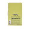 Mrs. Meyer's Clean Day Dryer Sheets, 80 Count (Lemon Verbena, Pack - 1)