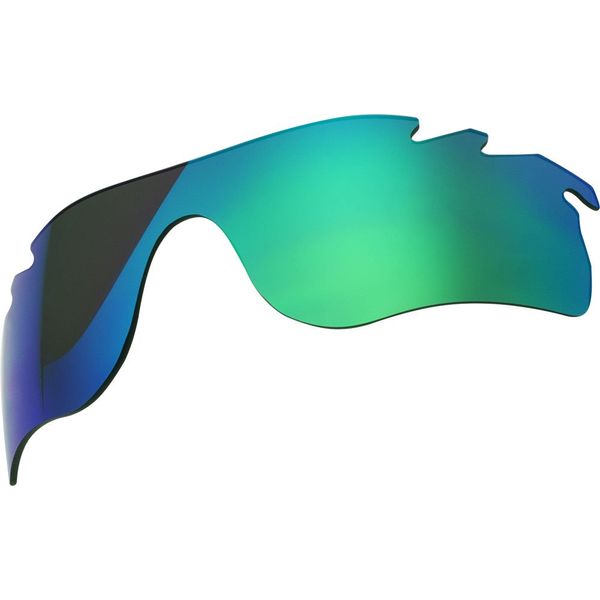ZERO Brand Replacement Lenses for Oakley RADARLOCK PATH GREEN MIRROR VENTED, GREEN MIRROR