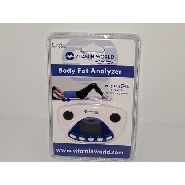 Vitamin World Body Fat Analyzer monitor. NEW SEALED