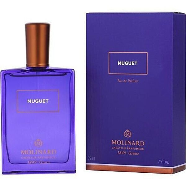 MUGUET MOLINARD-UNISEX-EDP-SPR-2.5 OZ-75 ML-AUTHENTIC-MADE IN FRANCE