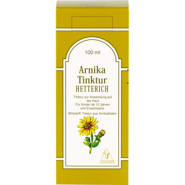 Arnikatinktur Hetterich, 100 ml Lösung