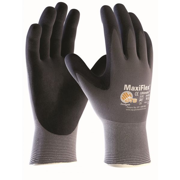 3er Pack MaxiFlex Ultimate Arbeitshandschuhe, Größe: XL
