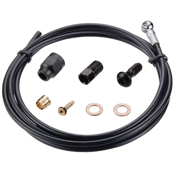 TRP Dash Hydraulic Hose Kit, Black, 2000 mm