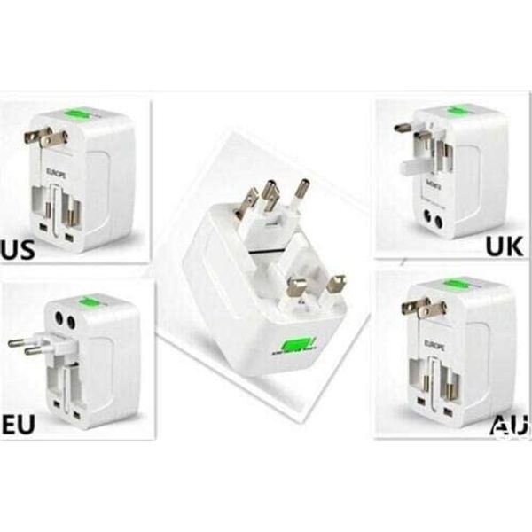 4-in-1 Universal Power Adapter Wall Charger Socket Travel Plug Converter