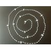 100 x white links High quality Vertical Blind Bottom Chain For 89MM 3.5