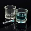 Glamified 2 pcs Eyebrow Eyelash Mixing Dappen Dish 1x Free Tint lash Brush