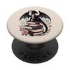 Dragon Librarian Bookish Book Reading PopSockets Adhesive PopGrip