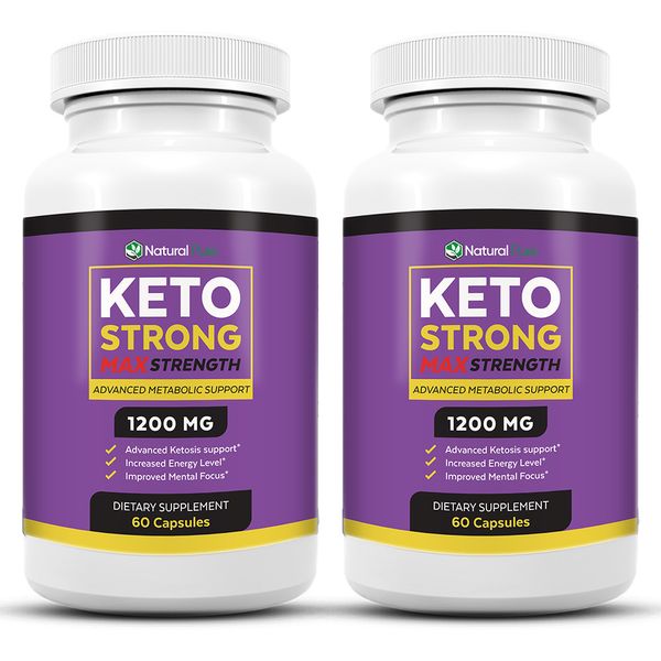 Keto Strong Pill Advanced Formula Keto Diet Pills 2 Pack