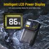 Magnetic Rechargeable COB LED RED Work Light Lamp Flashlight Folding Torch
