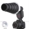Flash Gun Strobies Flex Mount Modifier, Adapter Kit with Softbox, Diffuser, Beauty Dish Reflector, Snoot, Honeycomb, Barndoor