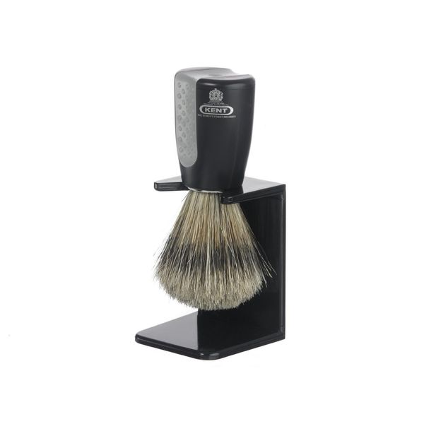 Kent's Wet Is Best Bristle Shaving Brush and Stand