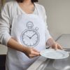 Azeeda 'Stop Watch' Unisex Cooking Apron (AP00081584)