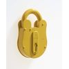 FB14 Yellow Type London Fire Brigade Padlock Supplied with 1 Key