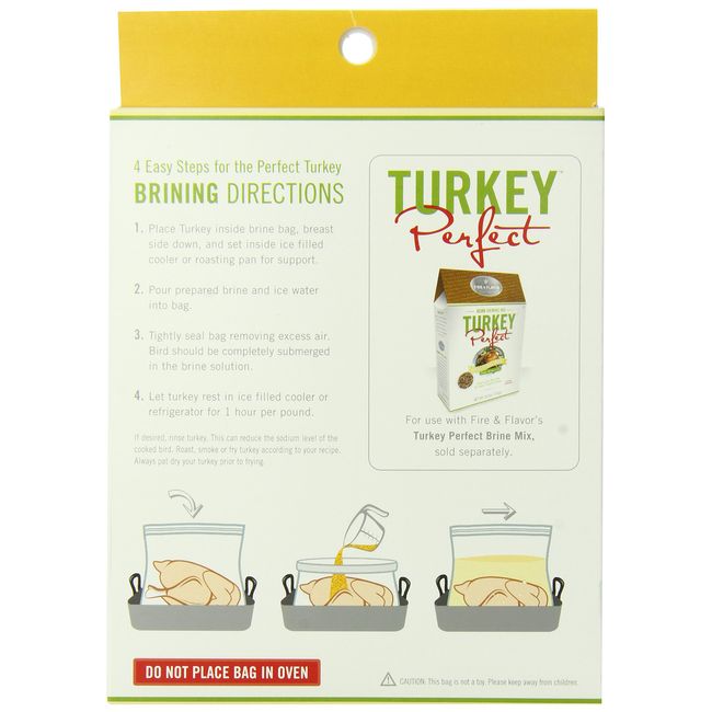 Fire & Flavor Turkey Brining Bag