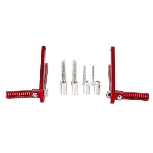 For Honda CRF 450 2019-2024 CRF450L CRF450RL CRF450 L, RL Dual-Sport Motorcycle Passenger Foot Pegs Motocross Dirt Bike Rear Pedals Footpegs 1 Pair Off-road