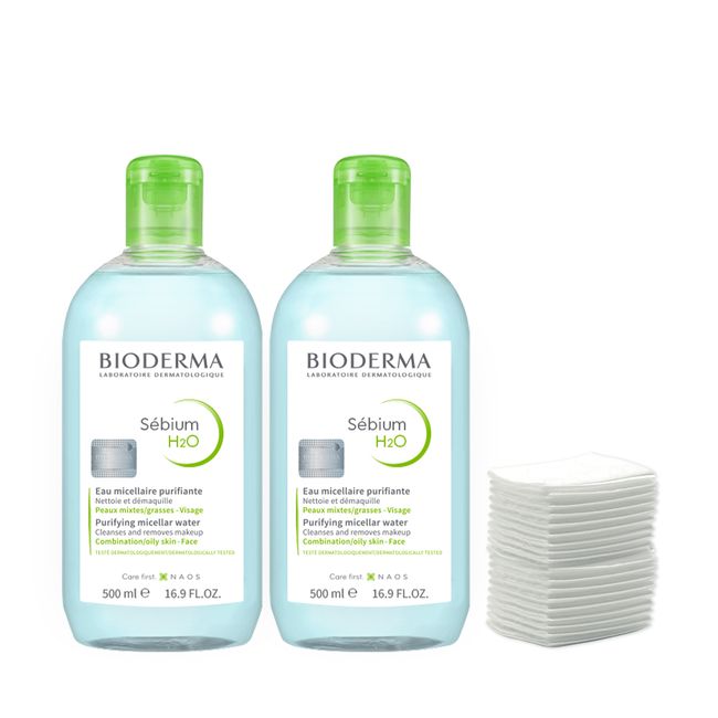 Bioderma Sebium H2O 500ml+500ml