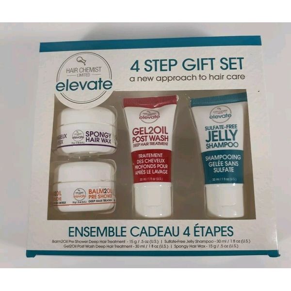 Hair Chemist Limited Elevate 4 Step Gift Set NEW