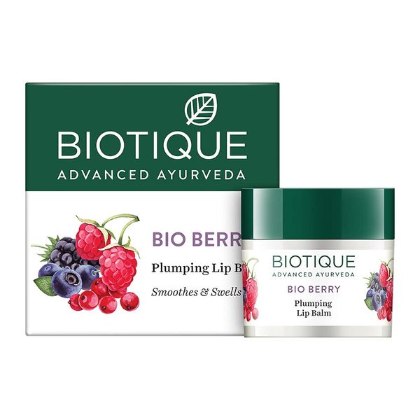 Biotique Berry Plumping Lip Balm Smoothes and Swells Lips