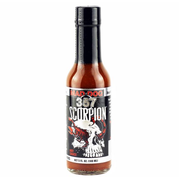 Mad Dog 357 Scorpion Pepper Hot Sauce 5oz