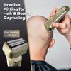 Electric Shaver with Digital Display, Metallic Gold Finish
